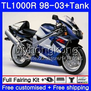 + SUZUKI SRAD TL1000R fabrikası için tank mavi sıcak 1998 1999 2000 2001 2002 2003 304HM.47 TL 1000R TL 1000 R TL 1000 R 98 99 00 01 02 03 Kaporta