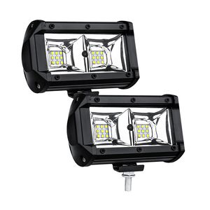 54W LED -flödesljus strålkastare Offroad Driving Work Lamp Auxiliary dimljus för Jeep Car Truck Tractor Motorcykelbåt