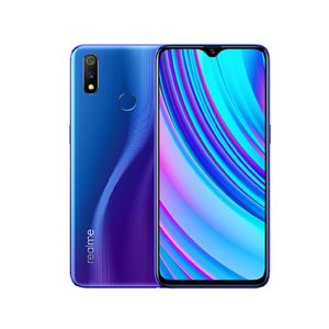 Оригинальный сотовый телефон Oppo Realme X Lite 4G LTE 4 ГБ ОЗУ 64 ГБ ROM Snapdragon 710 Octa Core 6.3 