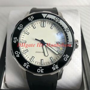 Luxusuhr IW356811 orologi FAMILY orologio di lusso da uomo meccanico automatische uhr Sport cinturino in gomma quadrante bianco Orologi da polso