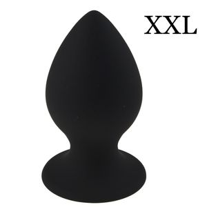 Super Big Size Anal Plug Silikonowy tyłek Wtyczka Duża Ogromna Sex Zabawki dla Kobiet Anal Wtyczka Unisex Erotyczne Zabawki Produkty seksualne dla mężczyzn Y18110402