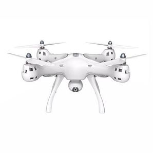 Syma X8Pro GPS WiFi FPV RC Quadcopter com HD 720P Camera Hover Função Headless Mode RTF - Branco