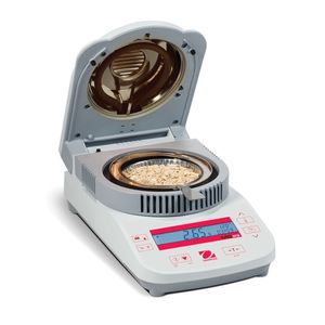 Analizzatore di umidità Ohaus MB23 Lab Tester per cereali con riscaldamento a infrarossi, capacità 110 g RS232