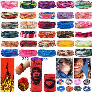 Ny mode multifunktionell halsduk huvudband utomhus sport turban solskyddsmedel magiska halsdukar slöja cykling sömlös bandanas da400