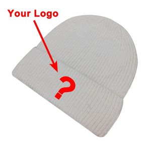 custom beanie cap small amount wholesale 3D embroidered logo acrylic material unisex adult size sport winter warm hat headgear