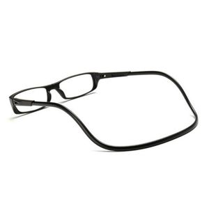 Großhandels-Verbesserte Unisex-Magnet-Lesebrille Magnet-Lesebrille Verstellbarer Hals Presbyopie-Brille Unisex Kostenloser Versand