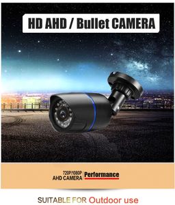 CCTV XVI / IR-CUT 24 IR LED Gece Görüş Analog kamera ile AHD 2.0MP HD 1080P Güvenlik Kamerası açık / kapalı ev kullanımı