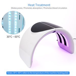 China Großhandel OEM-Service PDT professionelle LED-Rotlichttherapie 7 Farben Gesichts-LED-Maske