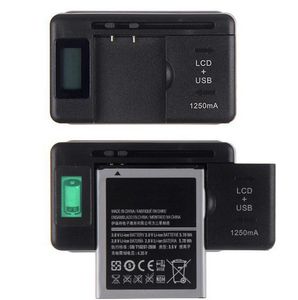 Uniwersalny Inteligentny Wskaźnik LCD Ładowarka do ładowarki Samsung S4 I9500 Uwaga 3 S5 z opłatą wyjściową USB dla iPhone wtyczki USA