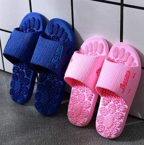 Massage slippers Men's couples Sandals Slippers Slip proof Home Women's Health streetwear Scuffs Booties Bathroom fashionable beach Shoes