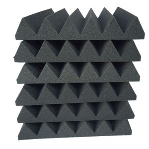 Acoustic Foam In Wedge Shape For Sound Absorption Free Shipping by Epacket