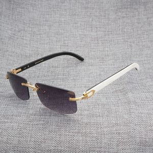 Holz Sonnenbrille Retro Shades Männer Retro Stil Sonnenbrille Horn Brillengestell für Club- und Fahrbrillen 012