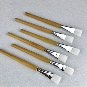 Makeup brushes Mask tools Wooden handle Applicators cosmetic special beauty tool wholesale free ship DHL 100