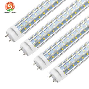 60W 4 -stopowe LED LED 4 FT T8 60W LED Rurki Światło SMD 2835 60W Triple Row LED Rurka T8 G13 Fluorescencyjna lampa lampy