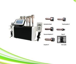 SPA Clinic 6 i 1 Nyaste hudstramning RF Lipo Cavitation Machine Body Slimming Ultraljud Cavitation Machine