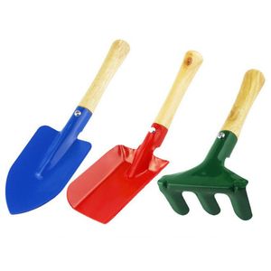 Kid Children Mini Garden Tools Set Trowel Rake Shovel Home Garden Beach Toy Fast Shipping ZC0110