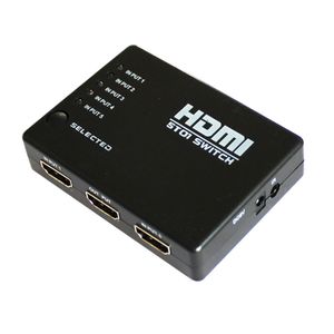 1080P Интеллектуальный 5-портовый HDMI-переключатель вол Ультра HD Switcher Splitter концентратор с ИК-пульт дистанционного управления Селектор 5 в 1 Extender для HDTV Vedeo