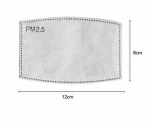 Anti Toz Damlacıkları Değiştirilebilir Maske Filtre Maske Kağıt Pus Ağız PM2 5 Filtreler Ev Koruyucu Ürünler 100 PCS349P