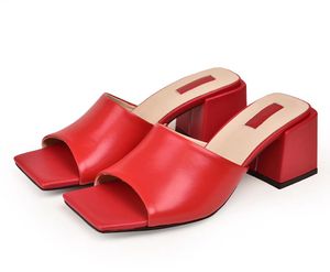 Hot Sale-PVC-Schlangenleder-Damen-Designer-Sandalen aus echtem Leder, Luxus-Slipper, ausgefallene Schuhe, 6 Farben, Größe 34–42