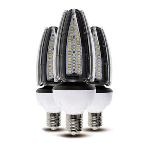 30W 40W 50W LED Corn Bulb Lights E26 E27 E39 E40 Skruvbas High Bay Canopy Light 120lm / W CFL HID Byte AC100-277V