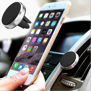 Bilhållare magnetisk fläkt bil mount luftventilmagnet för telefon smartphone magnet universell