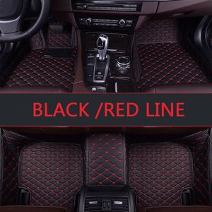 Custom fit car floor mats for Peugeot 206 207 2008 301 307 308sw 3008 408 508 rcz car styling carpet floor liner