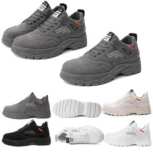 Storlek 35-40 Mode Sport Kvinnor Outdoor Shoes Triple White Black Gray Villus Bekväma tränare Designer Sneakers