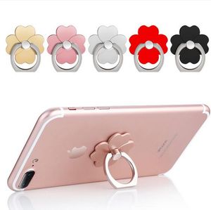 Anel de dedo de alta qualidade da flor suporte do suporte do telefone móvel suporte do telefone móvel suporte para iphone ipad xiaomi huawei todos os telefone