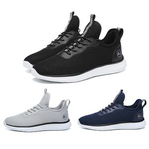 Erkekler İçin Yeni Koşu Ayakkabıları Üçlü Black Beyaz Gri Gri Donanma Mens Trainers Spor Spor ayakkabıları ev yapımı marka, Çin'de Yapılan Boyut 3944 DHGA