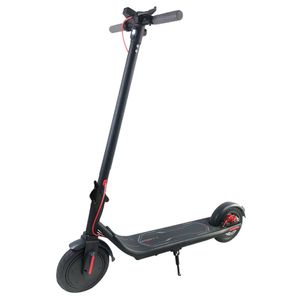 Freego ES-08S Folding Electric Scooter 350W Motor Max 25KM/H LCD Display Screen 8.5 Inch Tire - Black