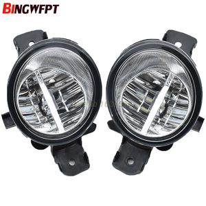 1 Çift Araba Styling Halojen Sis Işık LED Işık Renault Clio 3 / III (BR0 / 1. CR0 / 1) Hatchback 2005-2015 için Gündüz Işığı LED