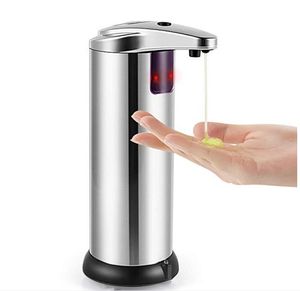 Automatic Sensor Soap Dispenser Liquid Soap Dispensers Stainless Steel Free Wash Machine Portable Motion Activated Dispenser Appliance Y79-2