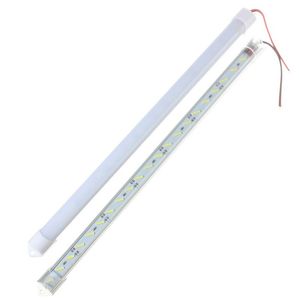 U 알루미늄 프로파일 8520 LED 강성 스트립 조명 50cm 36LEDS 12V 밀키/클리어 PC 코브 커버 LED 스트립 바 캐비닛 옷장 주방