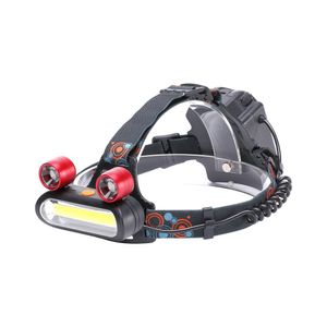 U'King 3000LM 8 LEDs COB Proximity Lighting with 2 Long Range Lighting LEDs Multifunction Light-weight Headlamp