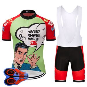 Vendite dirette in fabbrica Moxilyn 2019 Maglia da ciclismo corta da uomo / da donna Abbigliamento da bicicletta MTB Abbigliamento da bici Abbigliamento Set di bavaglini traspiranti 9D Gel Maillot Culotte