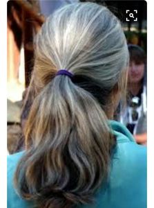 100% riktigt mänskligt hår scrunchie bulle upp gör hår bitar vågigt lockigt eller rörigt hästsvans förlängning silver grå hår ponytails naturlig vågig