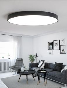 Ledde modern akryl legering rund 5cm super tunn led lamp.led light.Ceiling lights.led takljus.Ceiling lampa för foajé sovrum