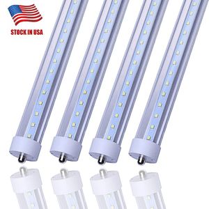 4000K Nature White 45W 8ft FA8 Single pin T8 LED Tube Light replace for classroom office AC100V-305V US Stock 25pcs/lot