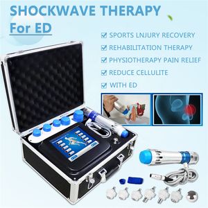 Portable Shockwave Fizjoterapia Maszyna do temperatury szokowej Sprzęt terapia fali Elektryczny do ED Ból Ulga zaburzenia erekcji