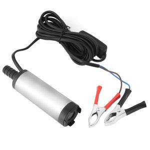 Freeshipping DC 12V Water Pump Stainless Steel Submersible Pump 8500r/m Dieseloil Kerosene Oil Refueling Tools Electric Water Pump