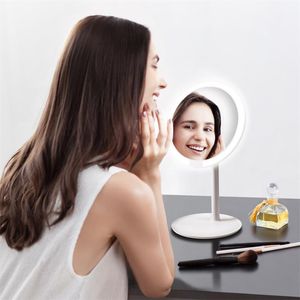 Xiaomi youpin AMIRO Brand HD Makeup Mirror Daylight Mirror Vanity Make up Mirrors Lamp USB Charging Lights Health Beauty Adjustable