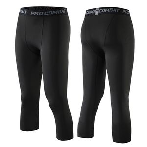 Pantaloni a compressione Uomo Novità 2020 Pantaloni sportivi da calcio Collant Allenamento Quick Dry Uomo Fitness Leggings da corsa Taglie forti