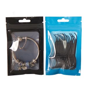 6 Tamanho 4 cores Seal calor de plástico Mylar plástico sacos para embalagem saco de plástico para alimentos Herb Pó LX2866 atacado