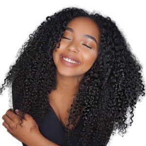 Mogolian Afro kinky Кудрявые кружева фронт человеческих волос для чернокожих волос для волос для чернокожих волос REMY 360 HD Laces Frontal WIG 150 плотность 10-22 дюйма Diva1