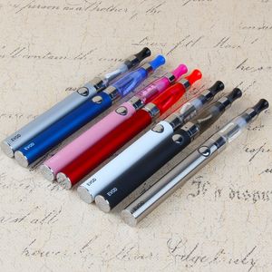 E tubo Vape Vape Top CE4 EVOD Cigarro único Kit Eletrônico 900mAh Ego Vaporizador 1.6ml Atomizador Hookah Pen Set