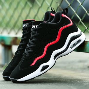 Vendita calda tripla nero bianco rosso cuscino designer stile morbido Scarpe da pallacanestro uomo Cool Uomo donna Scarpe da ginnastica sportive autentiche 39-44