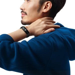 Original Huawei Honor Band 4 NFC Smart Bracelet Heart Rate Monitor Smart Watch Sport Tracker Fitness Armbandsur för Android iPhone IOS-telefon