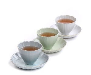 Set di tazza di tè in ceramica Set di tazza da tè in porcellana Regalo di tè piccola per Pu'er