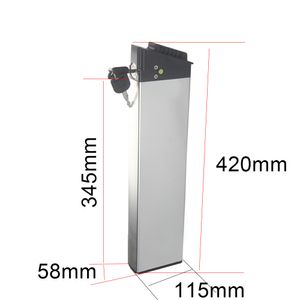 Spedizione gratuita NO TAX 48v ebike batteria 48v 10ah batteria bici elettrica pieghevole per bici MATE X con caricabatterie gratuito