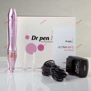 DR. Pen M7-C Derma Pen Auto Microneedle Pen Bayonet Prot Needle Cartridges Use with Wired Cable Electric Derma Stamp 7sets ship by DHL